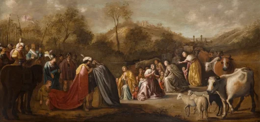 De Ontmoeting van Jakob en Esau